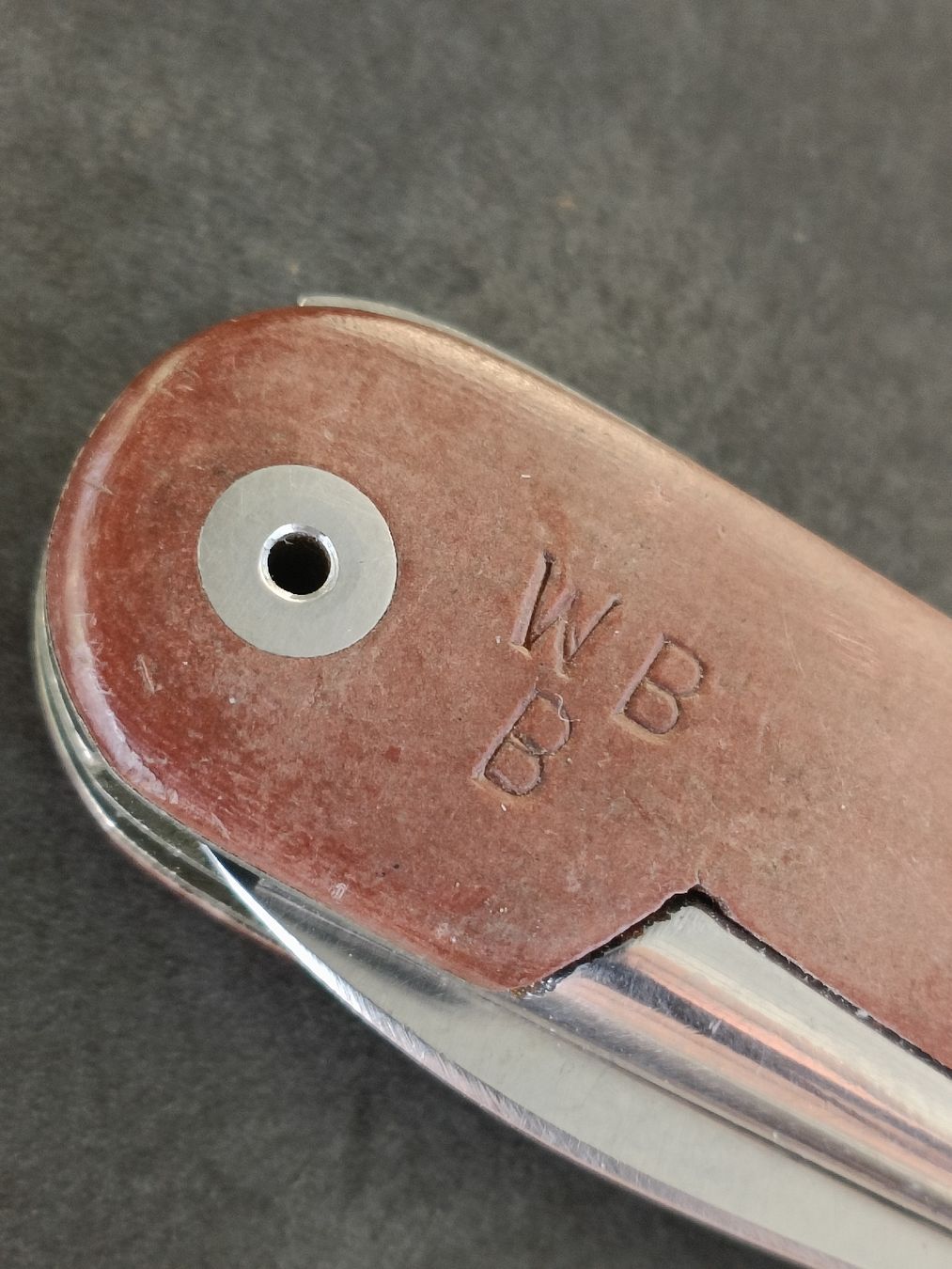 Schweizer Armee Taschenmesser: Sackmesser Röthlisberger Bärau - 1956 – Gebraucht aus Brugg AG von Ente015 3