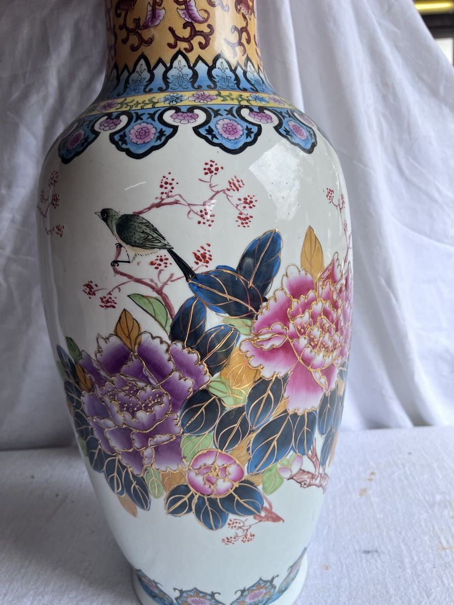 Vasi & Recipienti: Grosse  Blumenvase mit Blumen (115) – Usato da Glattfelden venduto da maa_qcj8 2