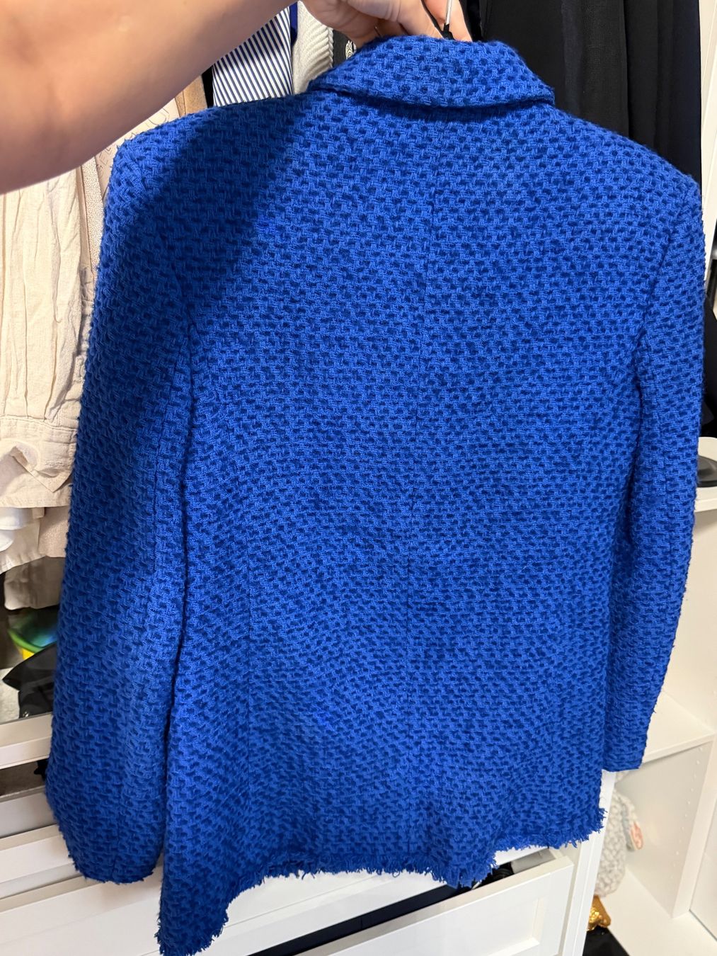 Mango Giacche: MNG Blazer tweed blau Grösse M – Usato da Ittigen venduto da zaf_6sy9 2