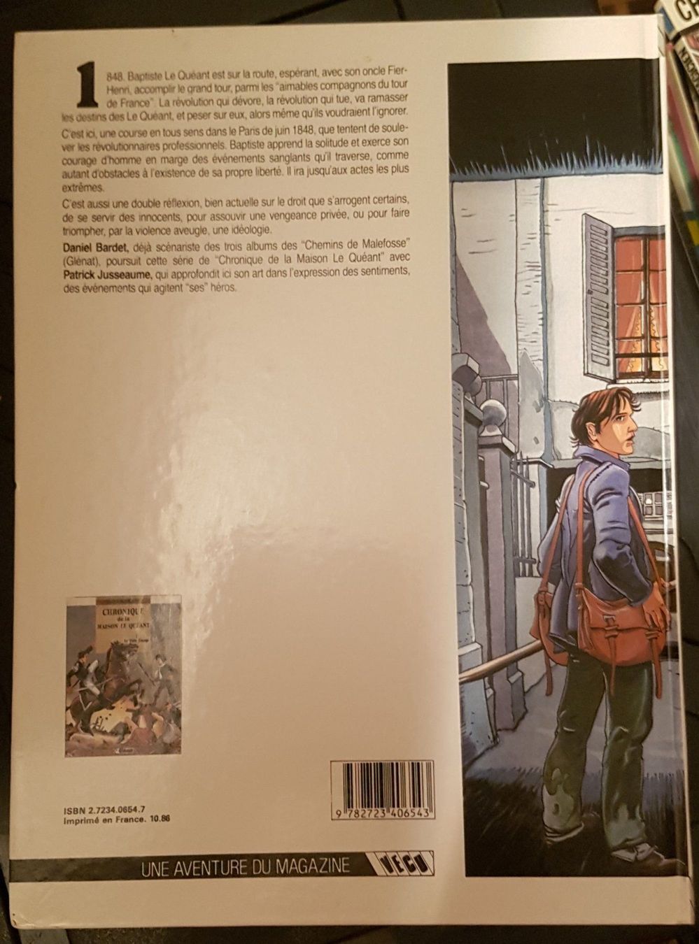 Fumetti: Chronique de la maison Le Quéant N 2 E.O  (T.B.E.) – Usato da Prévonloup venduto da bitume1975 2