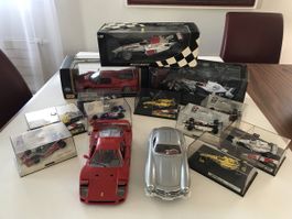 Super lot voitures miniatures de collection: F1 + GT!