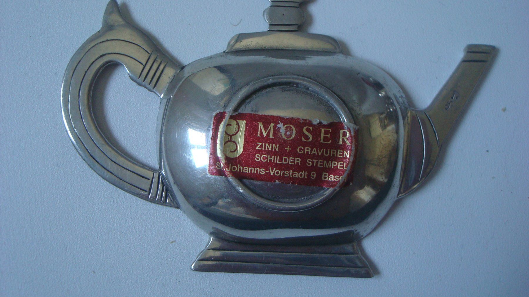 Tutte le decorazioni: Teebeutel-Ablage Zinn Moser – Usato da Münchenstein venduto da Pesci6 1