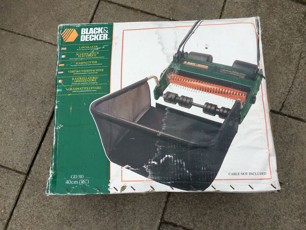 Rasenlüfter, Vertikuteermaschine Black & Decker. Kaufen auf Ricardo