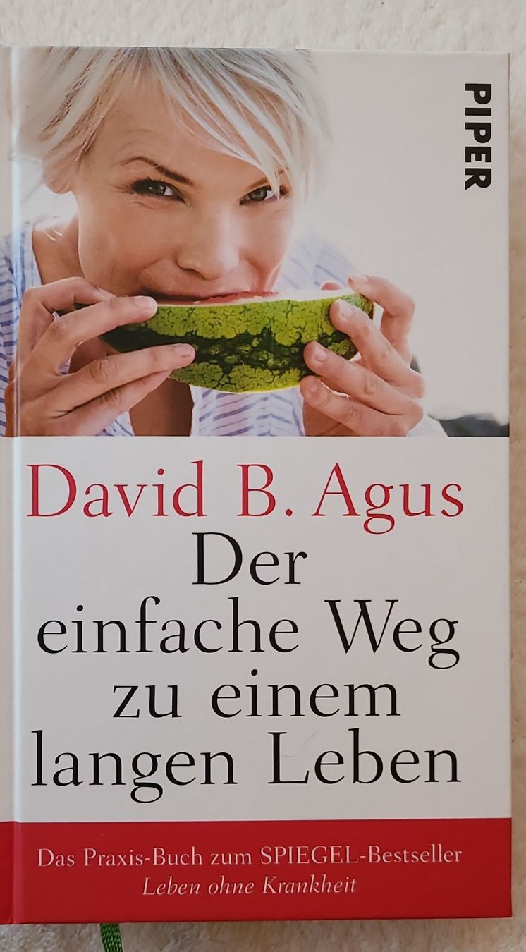 Libri: David B. Agus: Der einfache Weg zu einem langen Leben Buch – Usato da Horgenberg venduto da Klatschmohnmaria