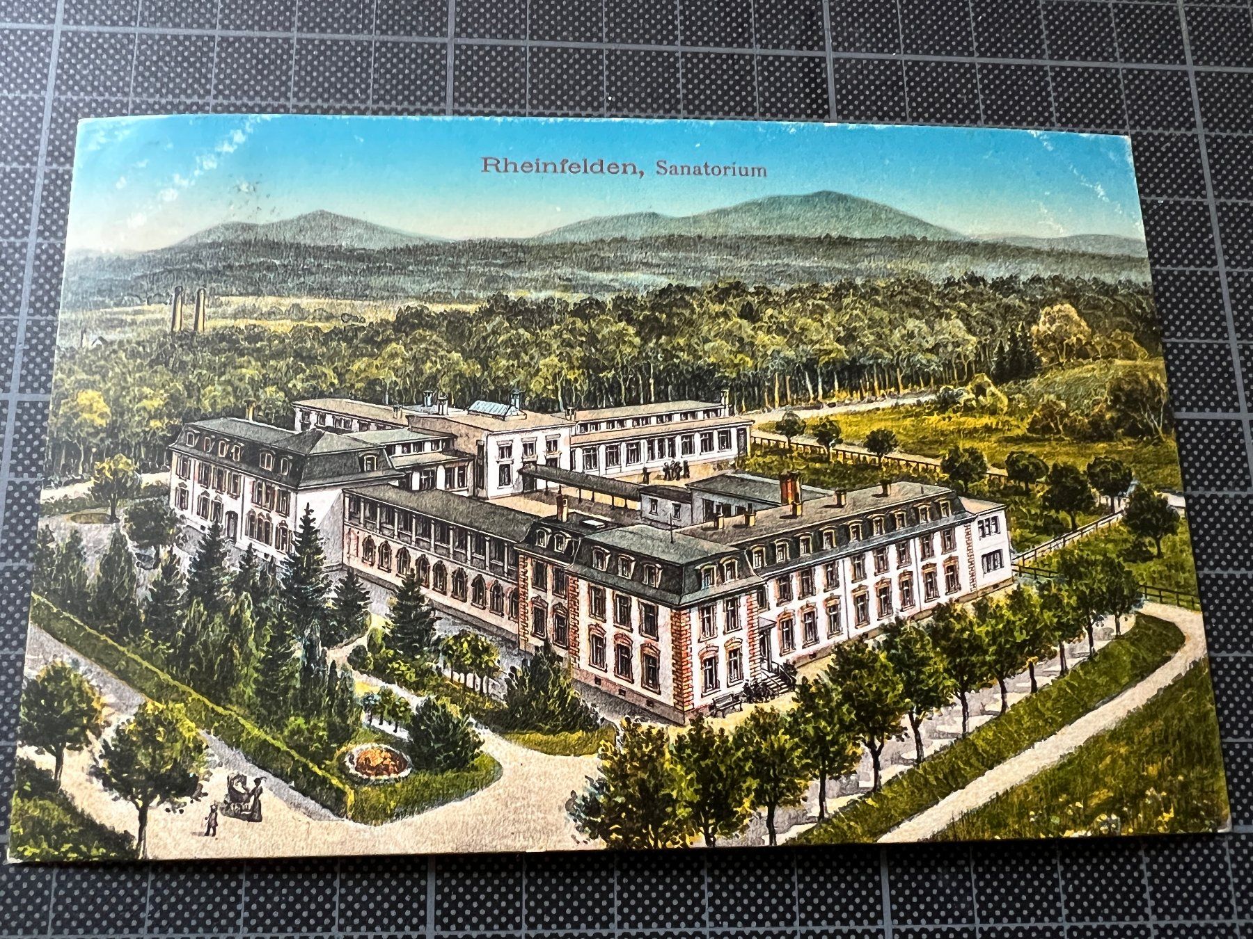 Cartoline postali: Rheinfelden, Sanatorium, um 1912 – Usato da Stäfa venduto da Hannahsita14