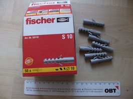 Werkzeug Fischer Dübel Nylon S10 43 Stk.