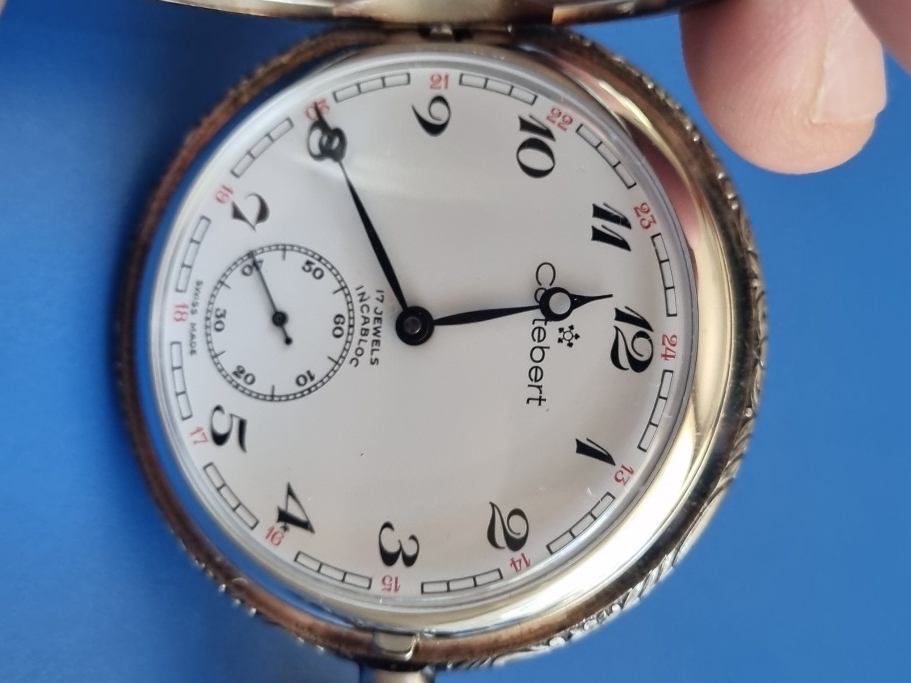 Cortébert Orologi: CORTEBERT TASCHENUHR – Usato da Schaffhausen venduto da Leveron13 5