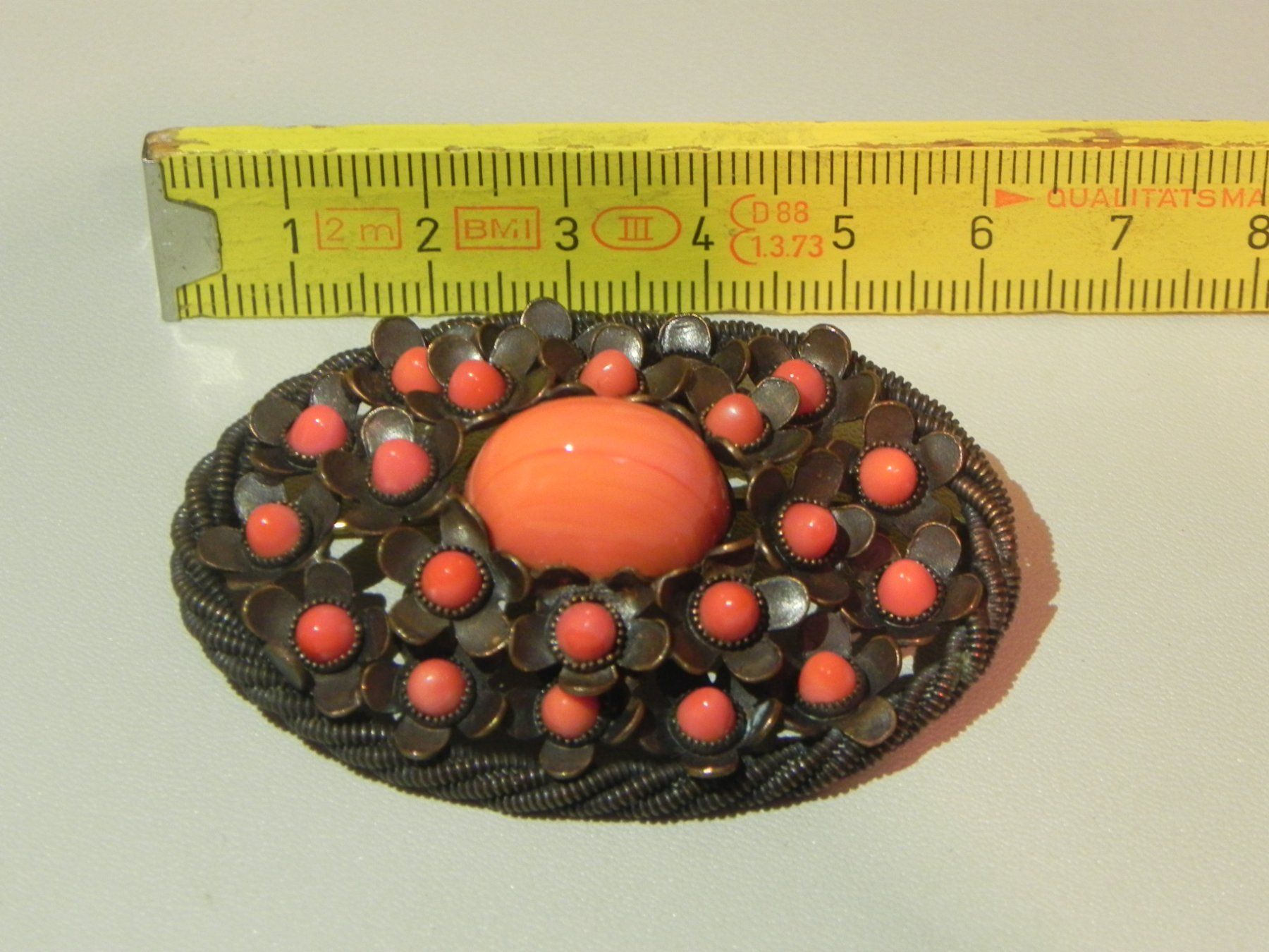 Broschen & Nadeln: Vintage Brosche (mit Korallen?) – Gebraucht aus Minusio von Lory64 9