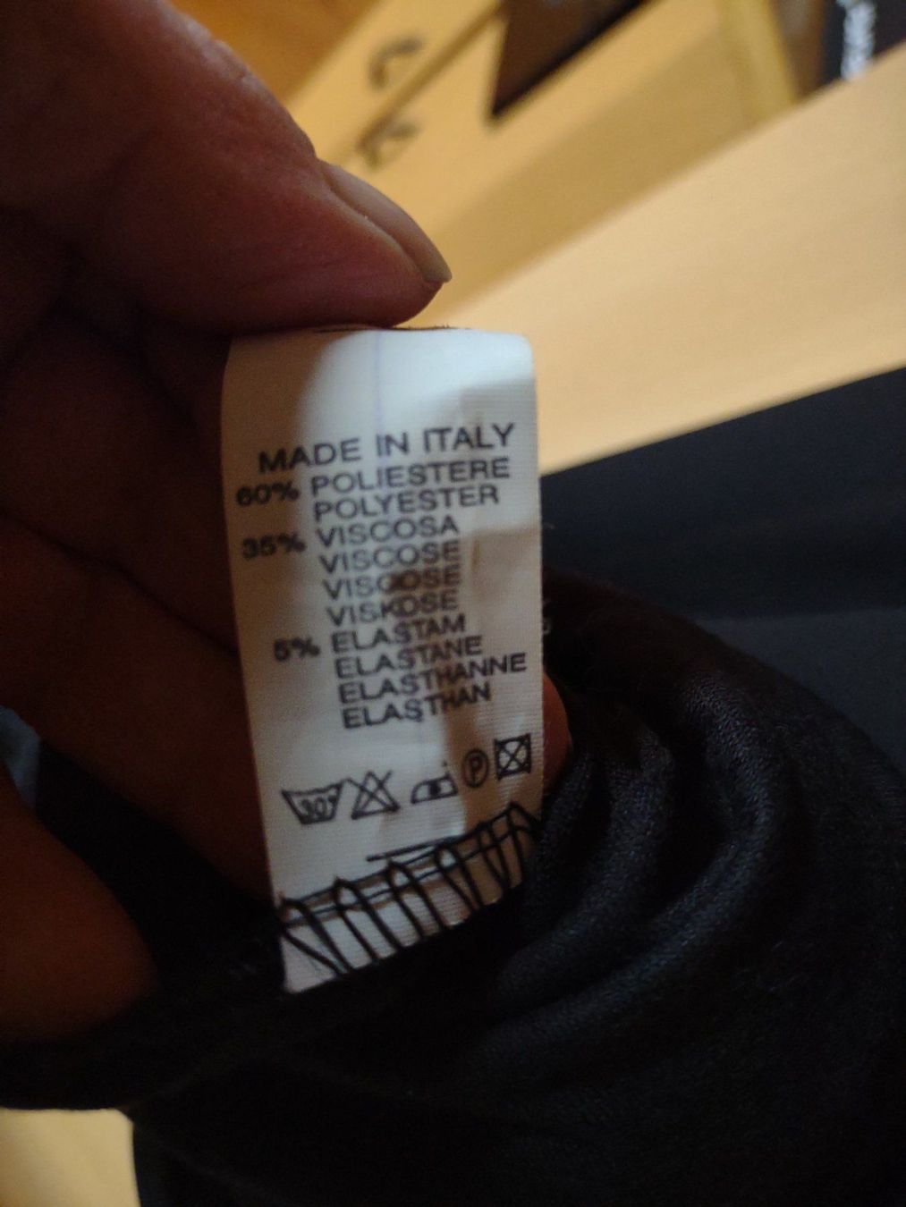 Vestiti: Langes Abendkleid mit Spitzenbesatz Oberteil. Elastisch. – Usato da Montlingen venduto da Nikita-Sidney 2