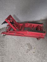 Motorradheber Scherenheber rot guter Zustand 500kg