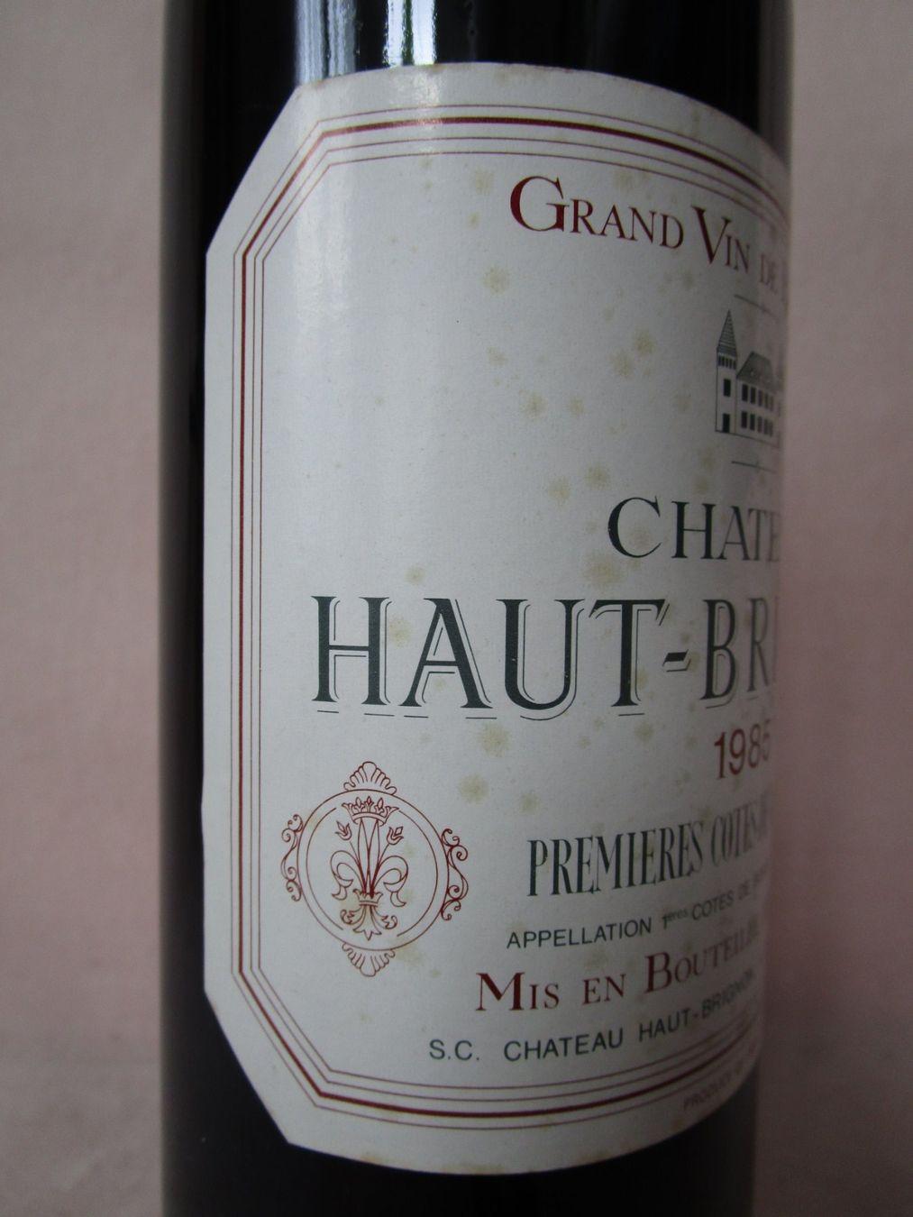 Wein: 1985 Chateau Haut-Brignon, Bordeaux – Neu (gemäss Beschreibung) aus Eschenbach SG von brocovin 2