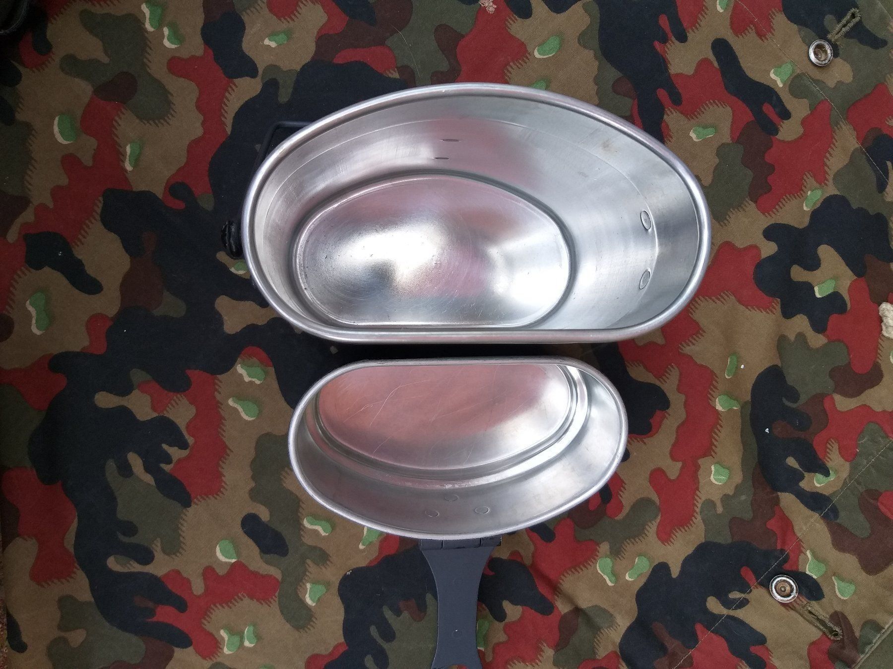 Schweizer Armee Uniformi: Kochgeschirr Mod. 1898/20 SIGG 1979 – Usato da Bauma venduto da SwissMilitaria 4