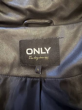 Only Bomber Leder Jacke grösse L