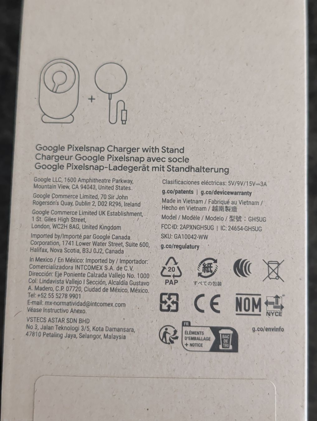 Chargements: Chargeur sans fil Google Neuf pixelsnap – Neuf avec emballage d'origine à Chavannes-Renens par the_glu 2