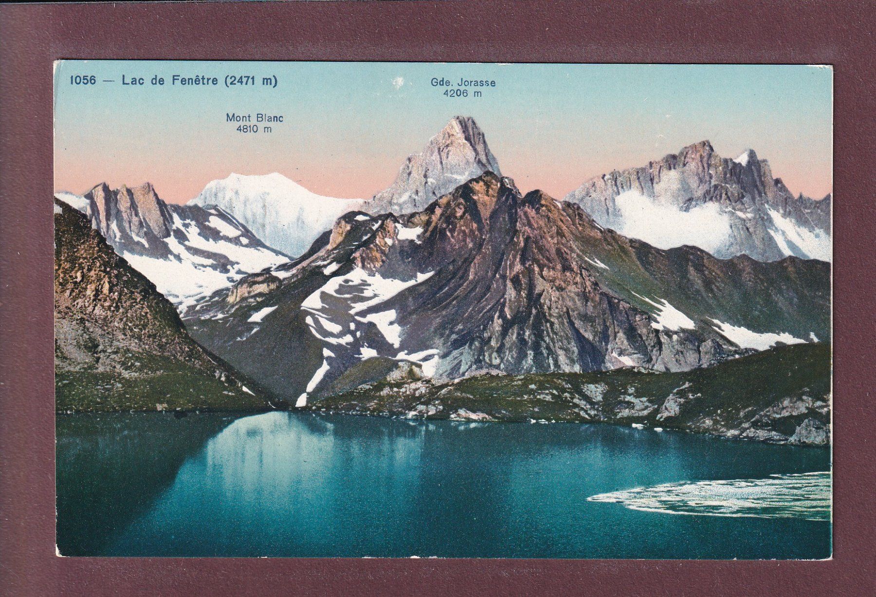Cartes postales: LAC DE FENÊTRE – D'occasion à Pully par nicecards