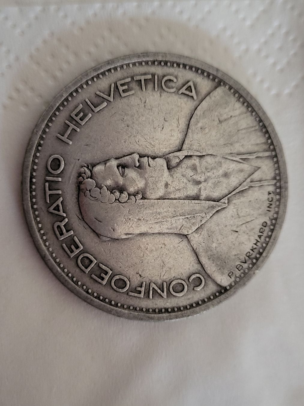 Tutti le monete: 1931 / 5.- CH Frs, Silber – Usato da Belp venduto da Zam 1