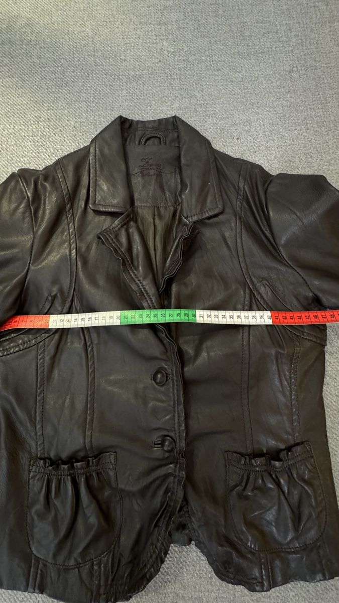 Giacche: Zero Lederjacke, |Braun||Größe 40 – Usato da Adliswil venduto da RicPro 8