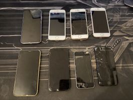 Apple iPhones - 8 Stk.