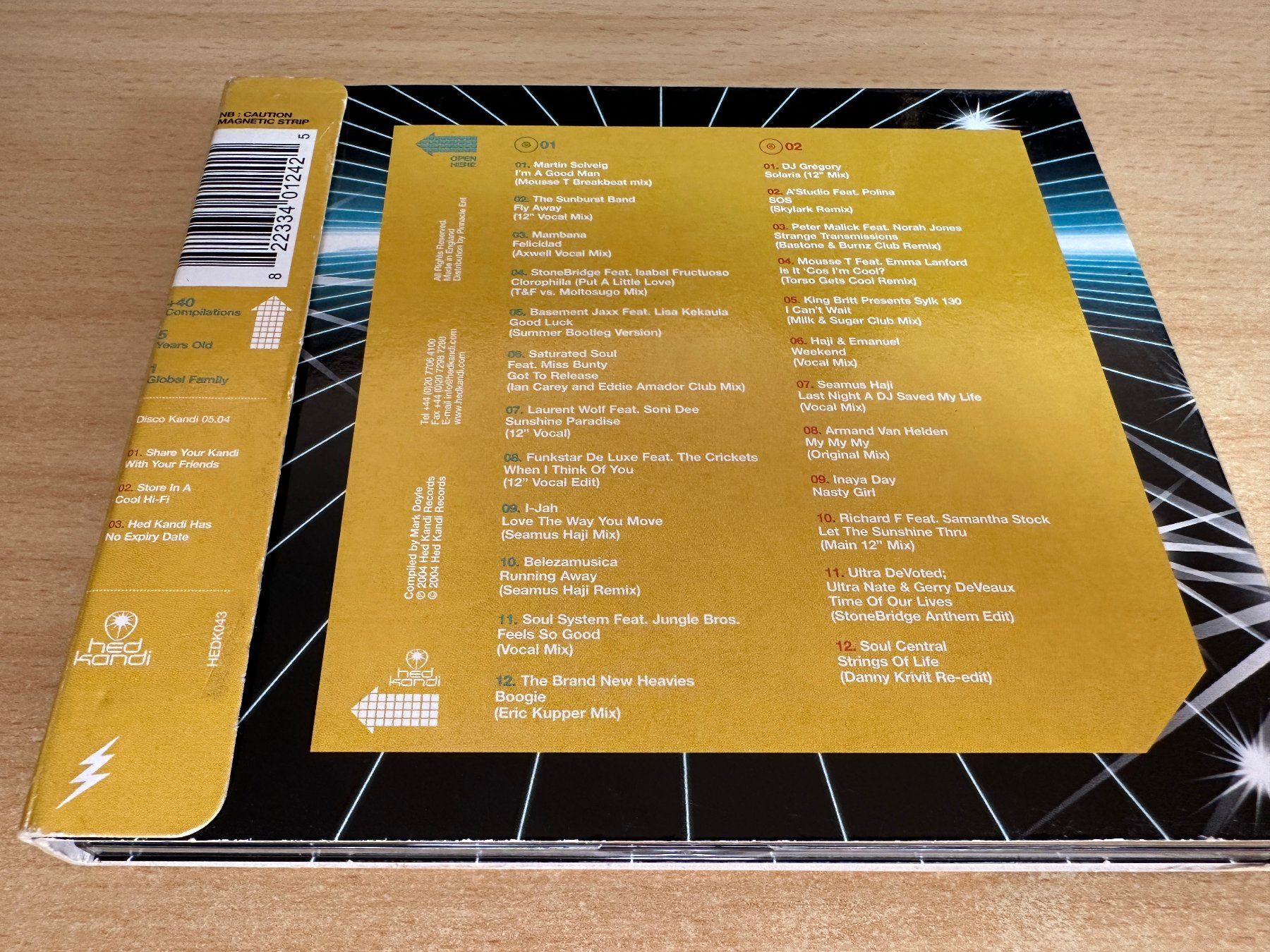 CD: Various – Hed Kandi - Disco Kandi 05.04 - 2 CD – Usato da Rikon im Tösstal venduto da Alpenmutz 1