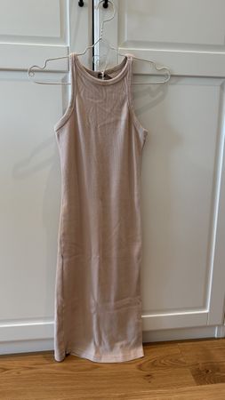 ZARA Kleid Gr. S beige - guter Zustand