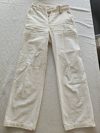 The Kooples Jeans High Waist Beige Gr. 34 Designer
