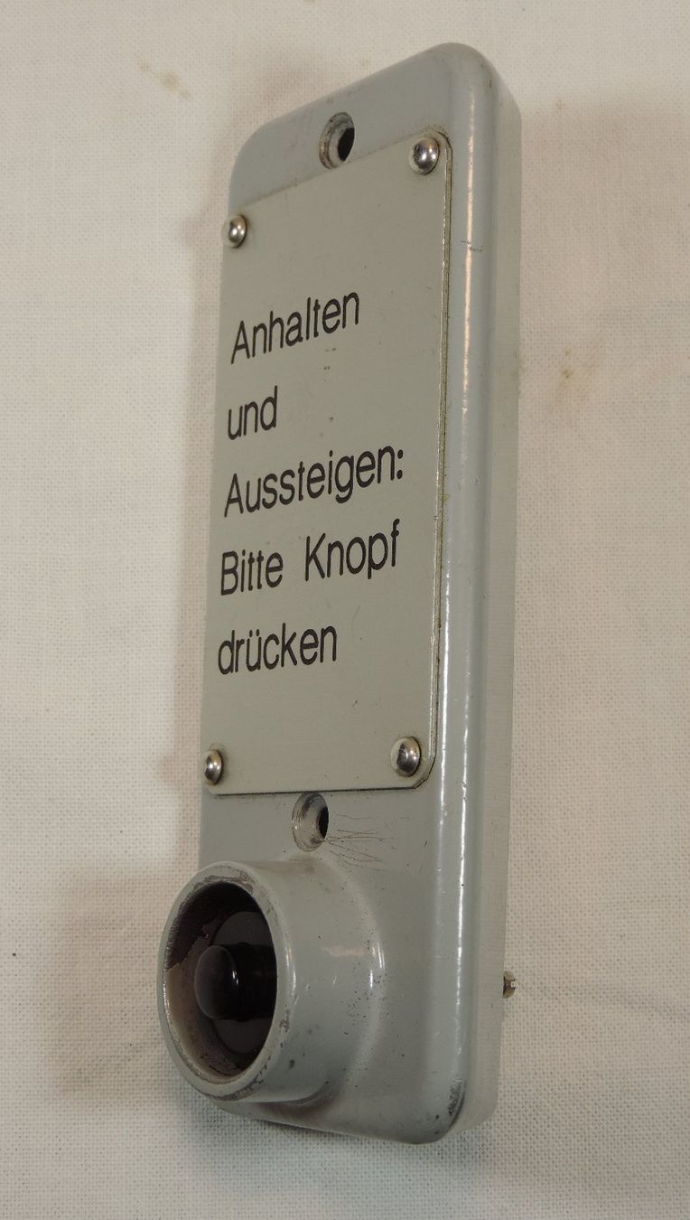 Sonstiges Fahrzeugzubehör: altes BVB Türschild. Tram – Gebraucht aus Duggingen von doogbua 1