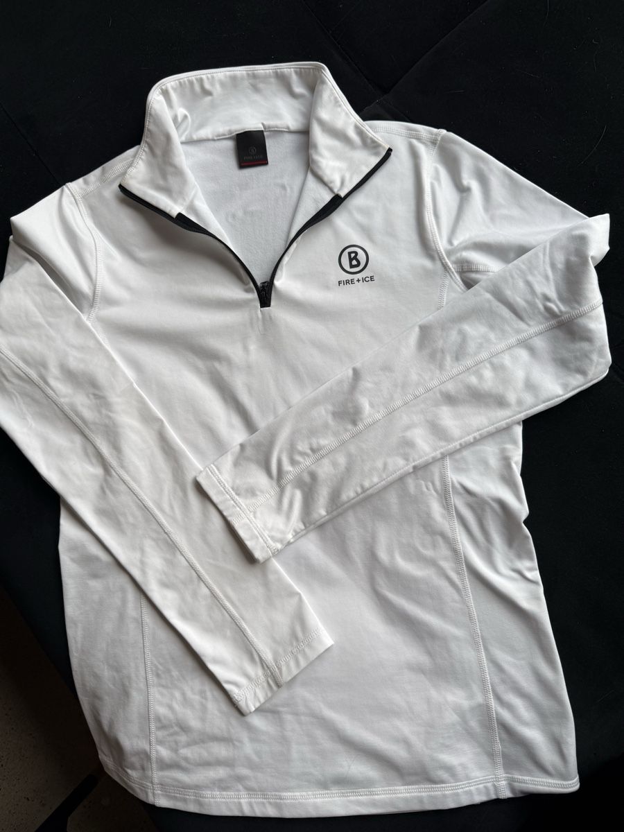 Bogner Maglioni & Felpe: l: Bogner Fire+Ice Damen Zip-Pullover, weiss, Gr. L  – Usato da Birsfelden venduto da ann_dvy2