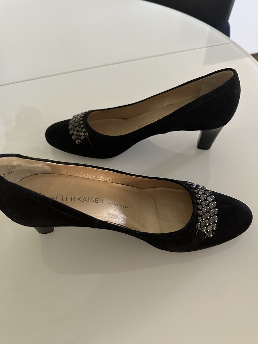 Kaiser Damenschuhe: NEU schwarze Wildleder Pumps – Neu (gemäss Beschreibung) aus Boppelsen von Raffeli 2
