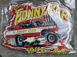 Funny car dragster us car racing
