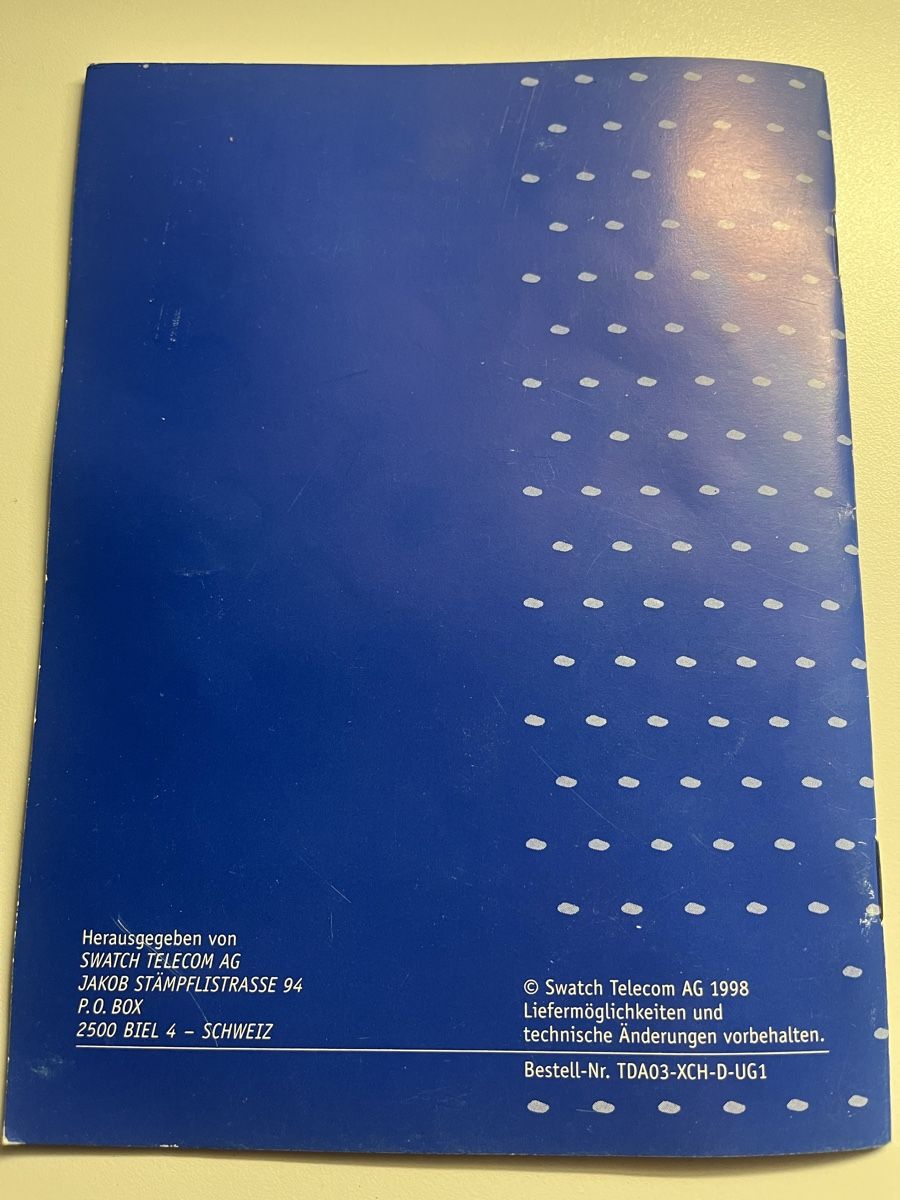 Telefoni: Swatch Telecom Telefonbeantworter Record TDA03 XCH – Usato da Safenwil venduto da Vito_Caruso 5