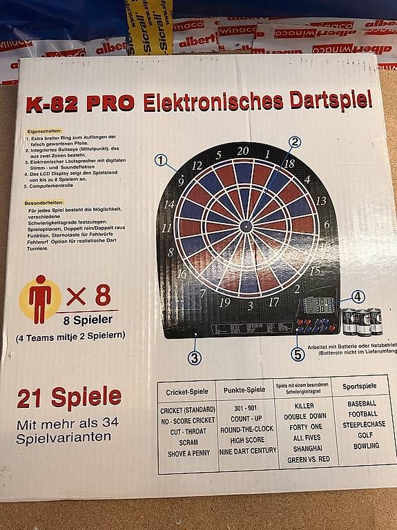 Tiro con l'arco: Elektronisches Dartspiel – Usato da Wildhaus venduto da Menario87