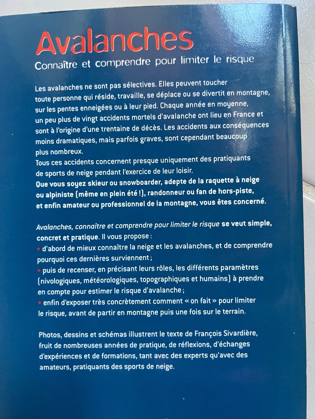 Libri: 2 livres : avalanches et ski de rando – Usato da Lugnorre venduto da jul_lnh6 1