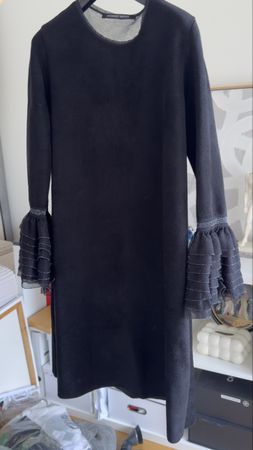 Schwarzes Kleid von Antonino Valenti, Grösse S-M, Neuwertig