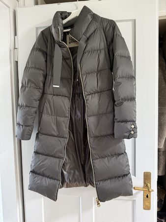 Herno winter mantel silber grau gr. 38