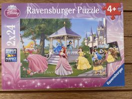 Ravensburger Puzzle, Disney Princess, 2x24 Teile, Top!