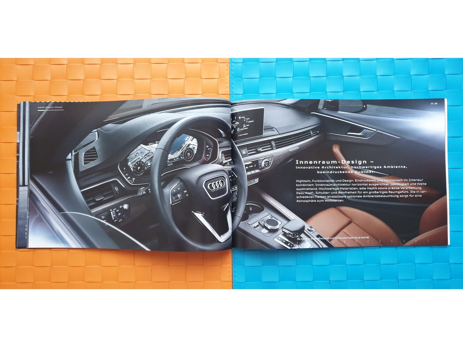 Zeitschriften & Magazine: AUDI A4 B9 (8W) 2015 - Prospekt / Katalog – Neu (gemäss Beschreibung) aus Viganello von CARLiteratur 2