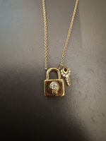 Thomas Sabo Goldkette Schloss mit Schlüssel