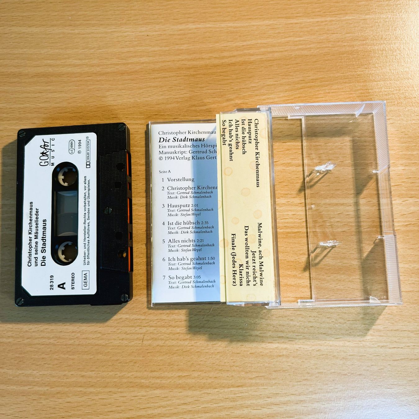 Musicassette: Christopher Kirchenmaus – Die Stadtmaus – Usato da Amlikon-Bissegg venduto da riestig 1