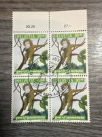 Helvetia Briefmarken Pro Juventute Affe Viererblock Top!