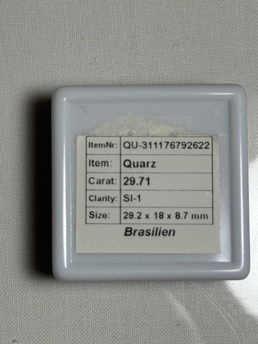 Edelsteine: Edelstein: Quarz aus Brasilien – Neu und originalverpackt aus Muttenz von einfach-schoen 4