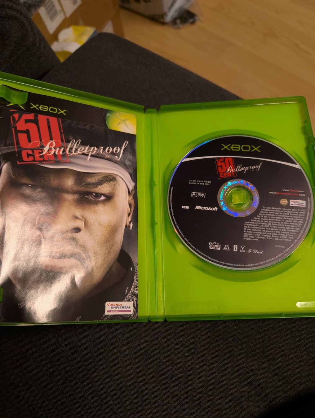 Spiele: 50 cent bulletproof Microsoft Xbox – Gebraucht aus Giubiasco von Ticinerd 2