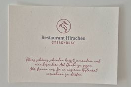 Gutschein Restaurant Hirschen Steakhouse St. Gallen