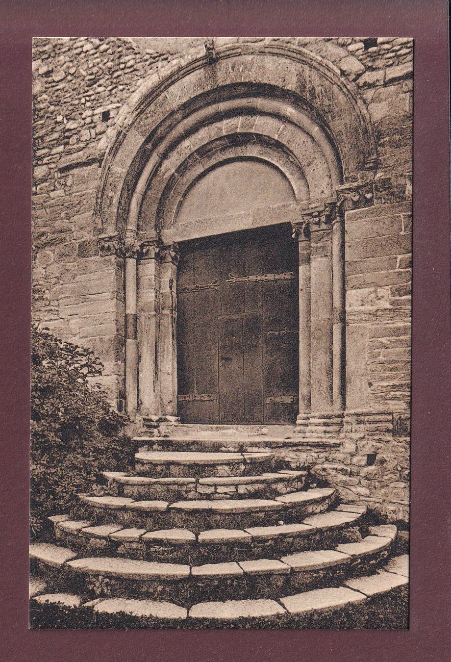 Cartoline postali: SION - Valère - Porche principal – Usato da Pully venduto da nicecards