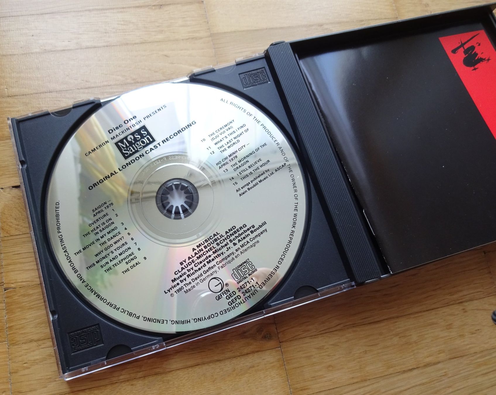 CD: Miss Saigon, Musical, 2 CD's – Usato da St.Gallen venduto da Paddington11 3
