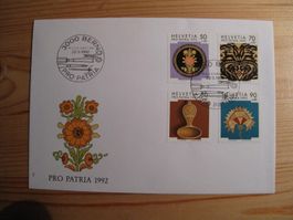 Pro Patria 1992 FDC