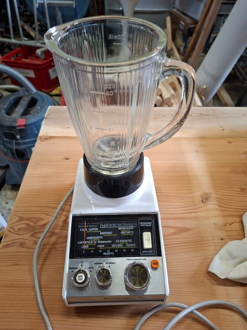 Elettrodomestici da cucina: Vintage Standmixer Pannasonik – Usato da Schaffhausen venduto da meteor7 1