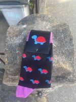 Socken mit Schildkröte