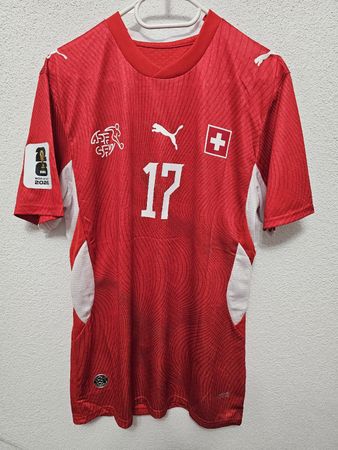 Schweiz Spielerversion Trikot WM 2026