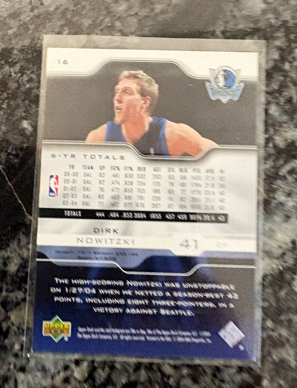 Nba Carte collezionabili: NBA Dirk Nowitzky UD Pro Sigs Card – Nuovo (secondo la descrizione) da Muttenz venduto da joba23 1