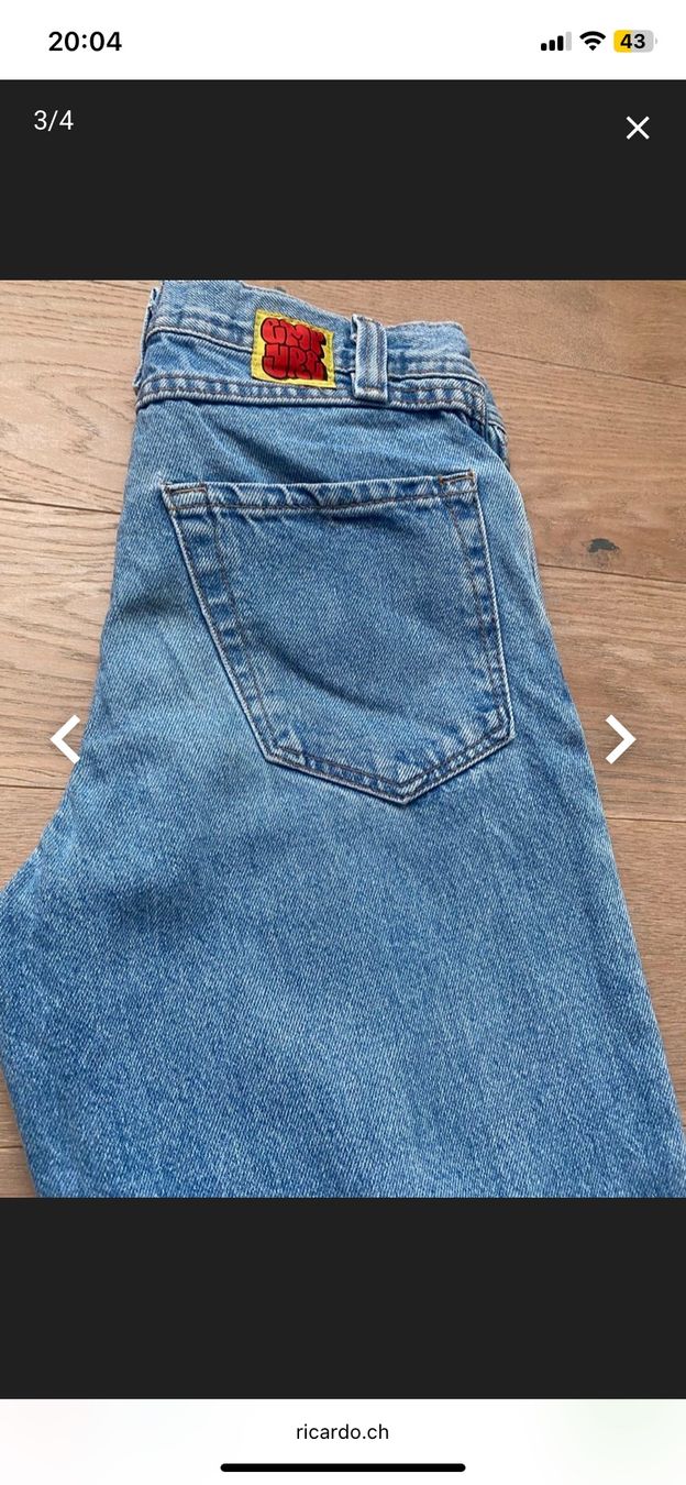 Jeans: Jeans Blue Tomato - taille 25 (ado) – Usato da Rochefort venduto da runeii 1